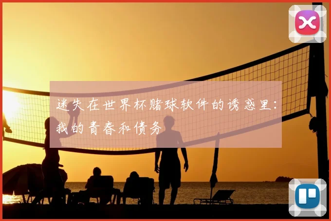 迷失在世界杯赌球软件的诱惑里：我的青春和债务